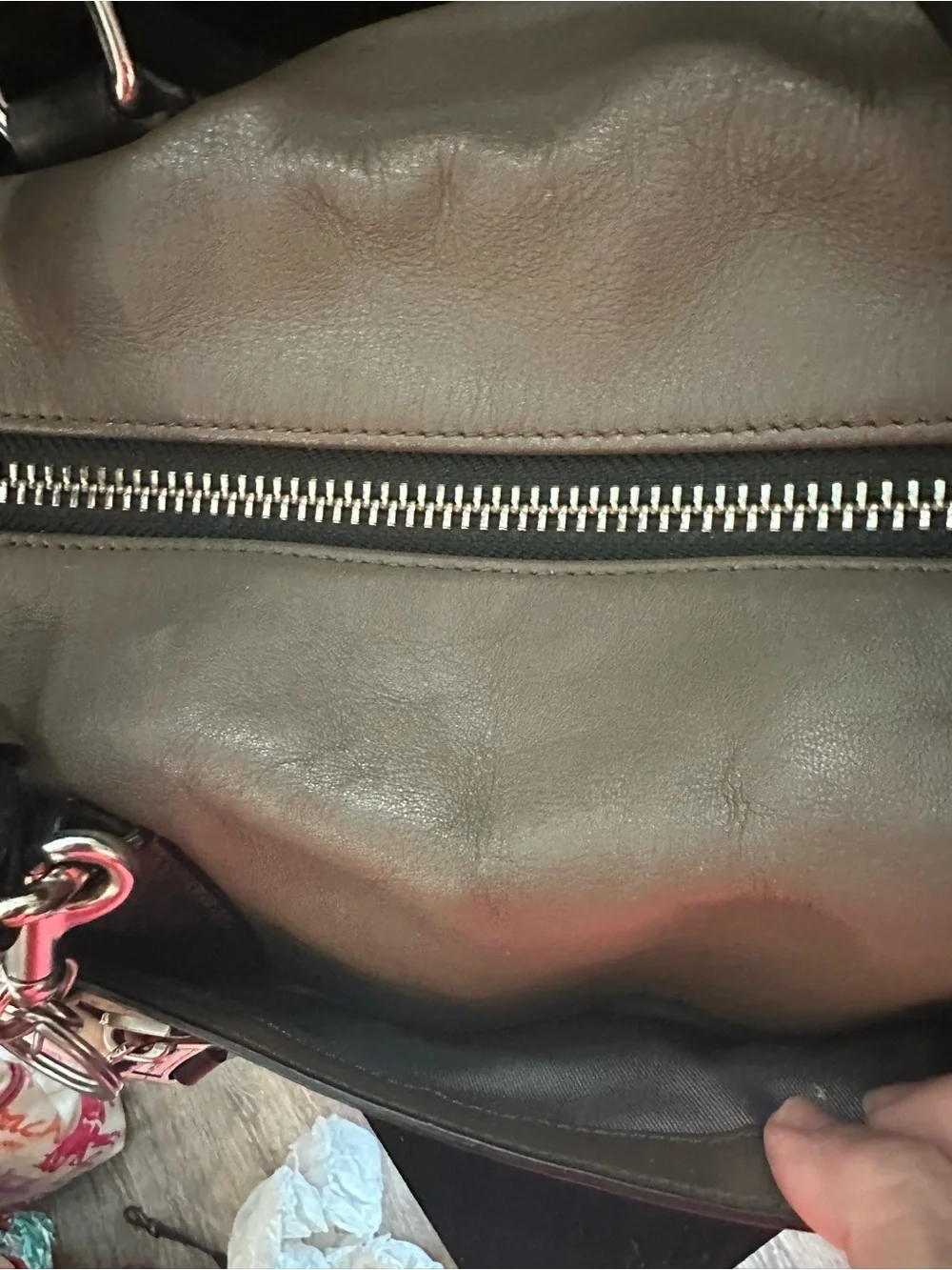 Coach #111 Legacy Colorblock leather Rory satchel